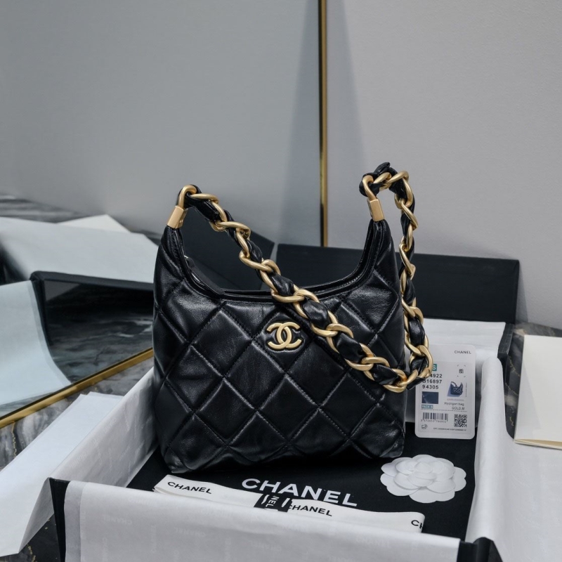Ch*el top handle bags